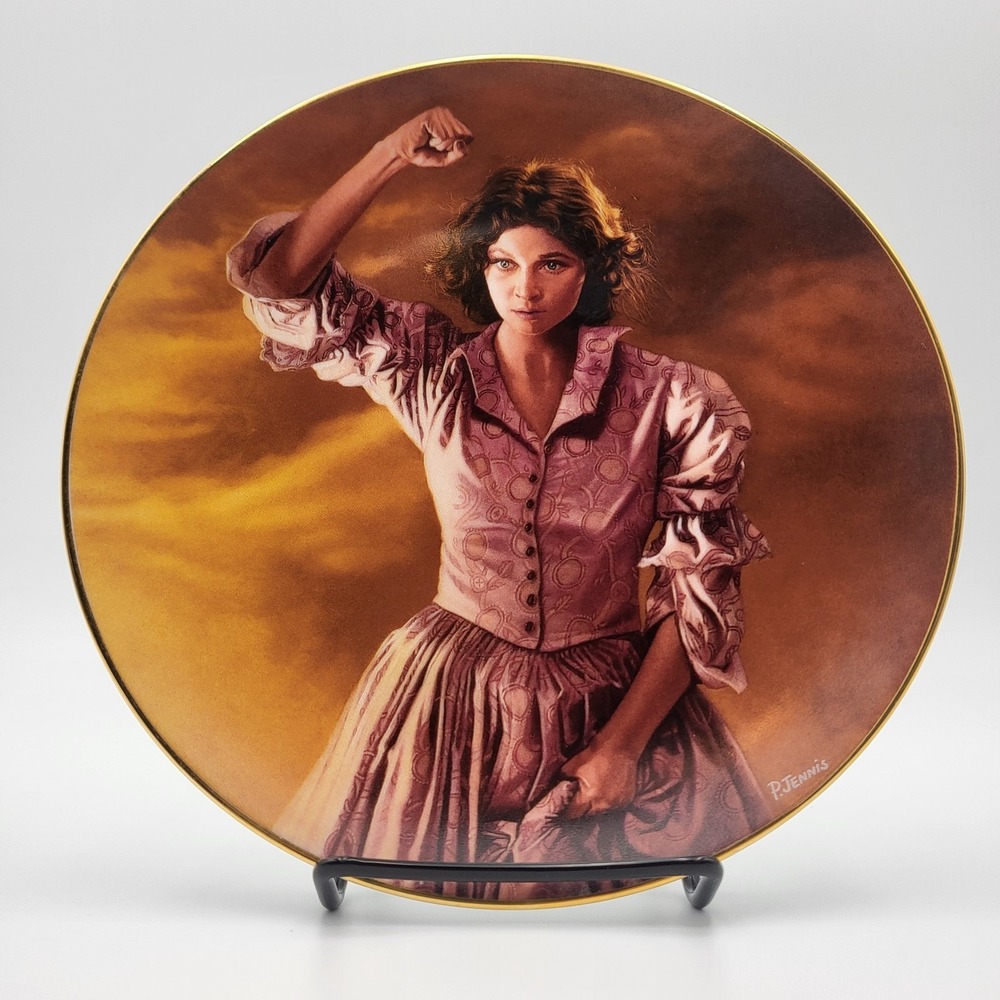 As God Is My Witness Collector Plate Gone With The Wind Scarlett OHara WS George